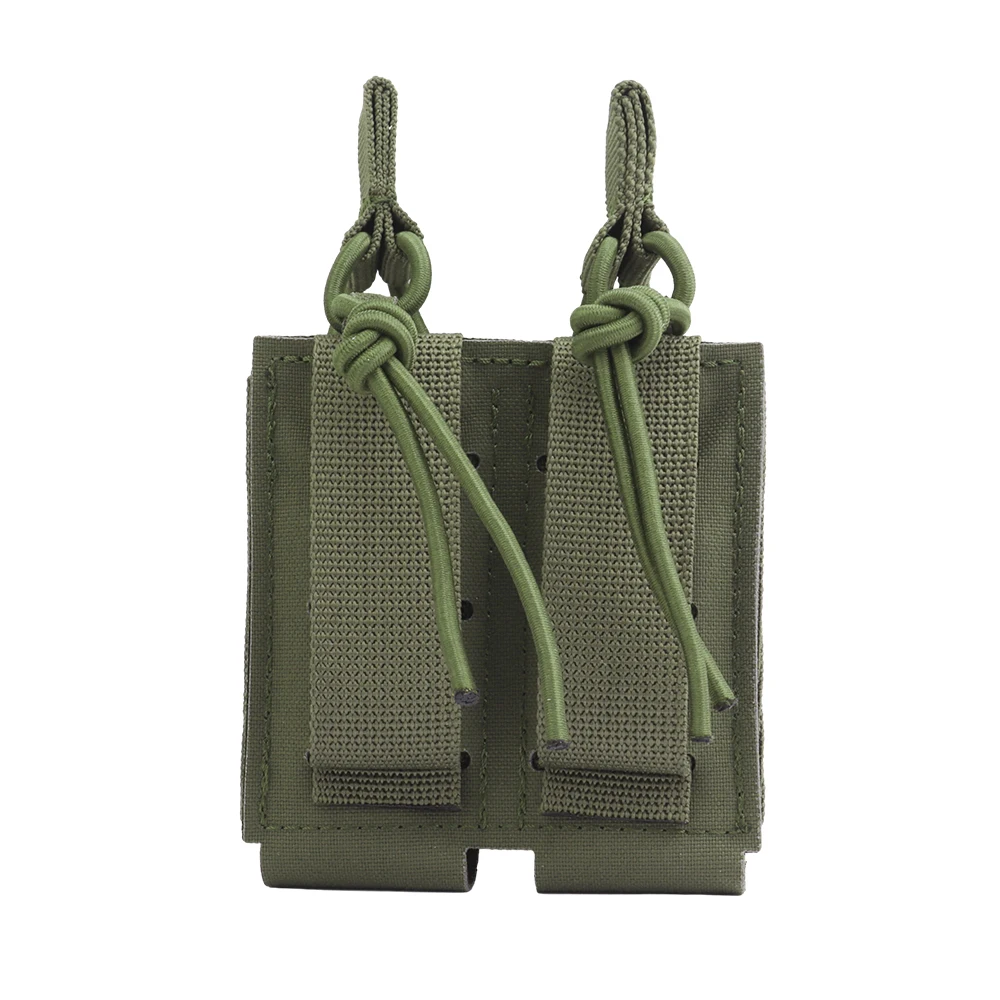 Porta Cargadores MOLLE táctica para pistola 9mm, doble o individual - imagen 3