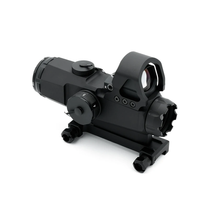 Mira telescópica HAMR 4x24mm con mira roja – Montaje Picatinny 20mm