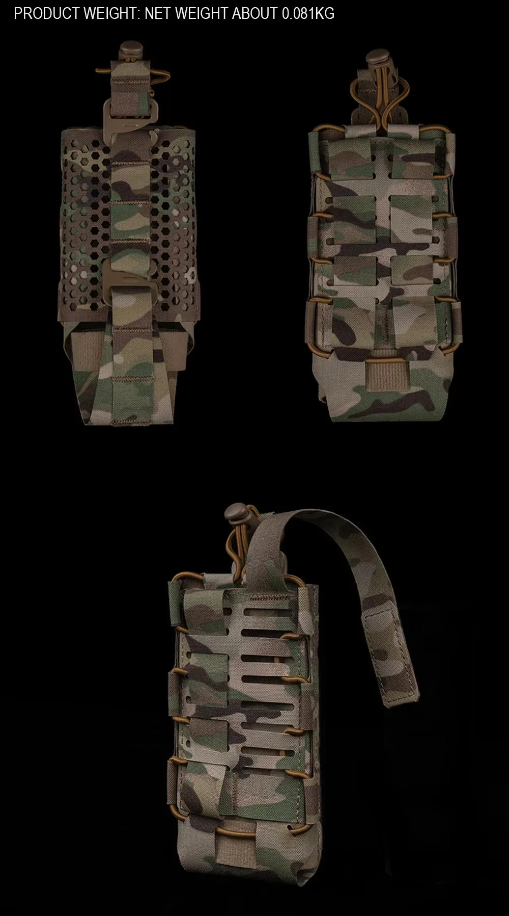 Funda MOLLE y sistema modular