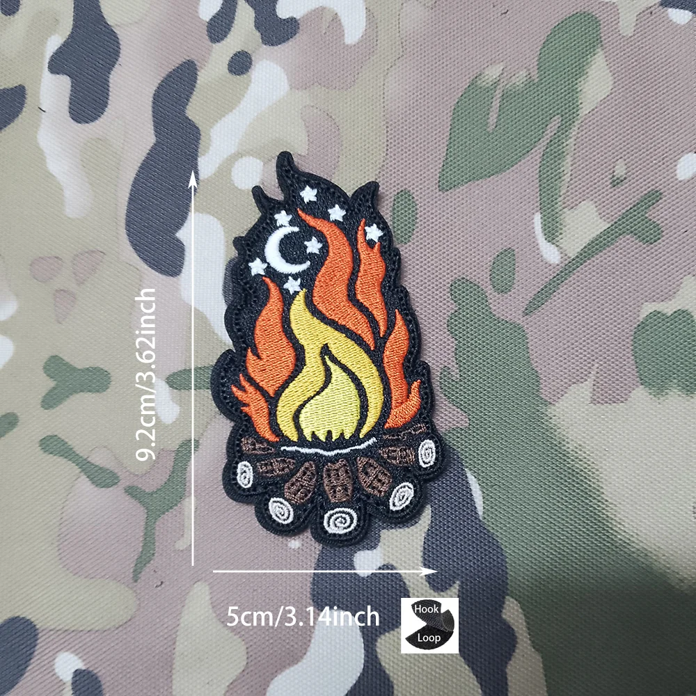 Diseño detalle de llama
