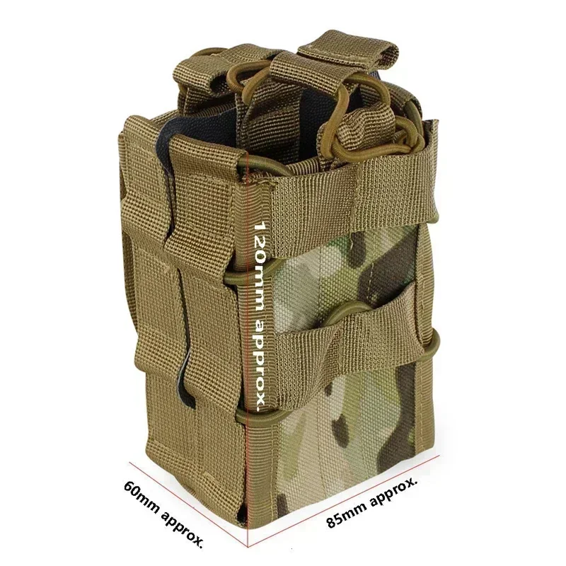 Portacargador MOLLE táctico de nailon para rifle Airsoft - imagen 5
