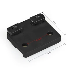 Soporte para linterna táctica SureFire M300 M600 de caza en riel