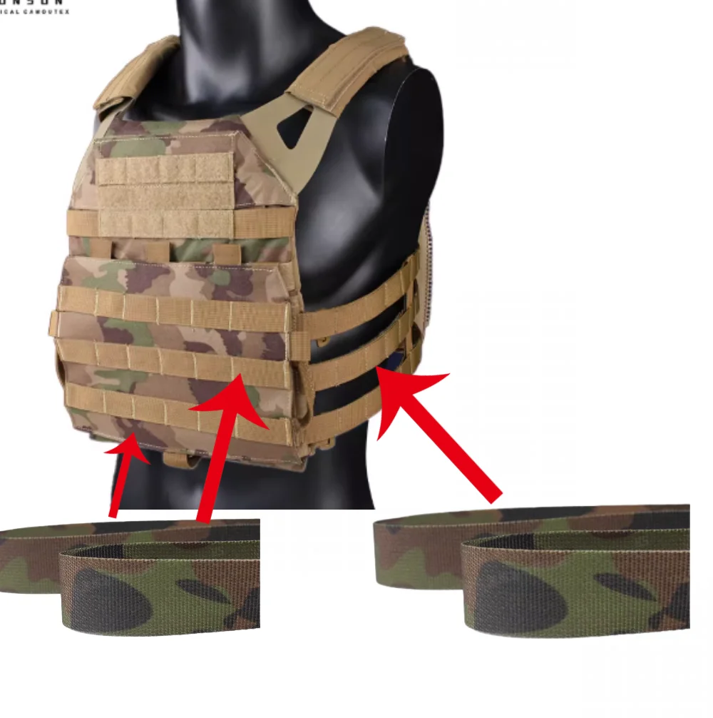 Chaleco táctico TAZ16 JPC2.0 camuflaje suizo modular desmontable Airsoft - imagen 5