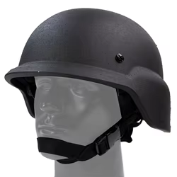 Casco táctico M88 militar – Protección facial acero negro 56-60cm