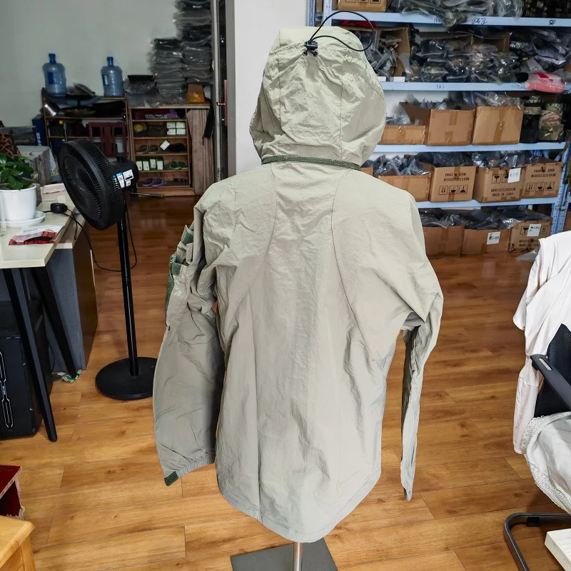 Chaqueta Softshell PCU L5 Gris con Capucha Cortavientos 160D - imagen 4