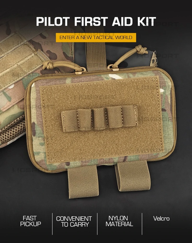 Bolsa médica táctica CLUSGO vista frontal