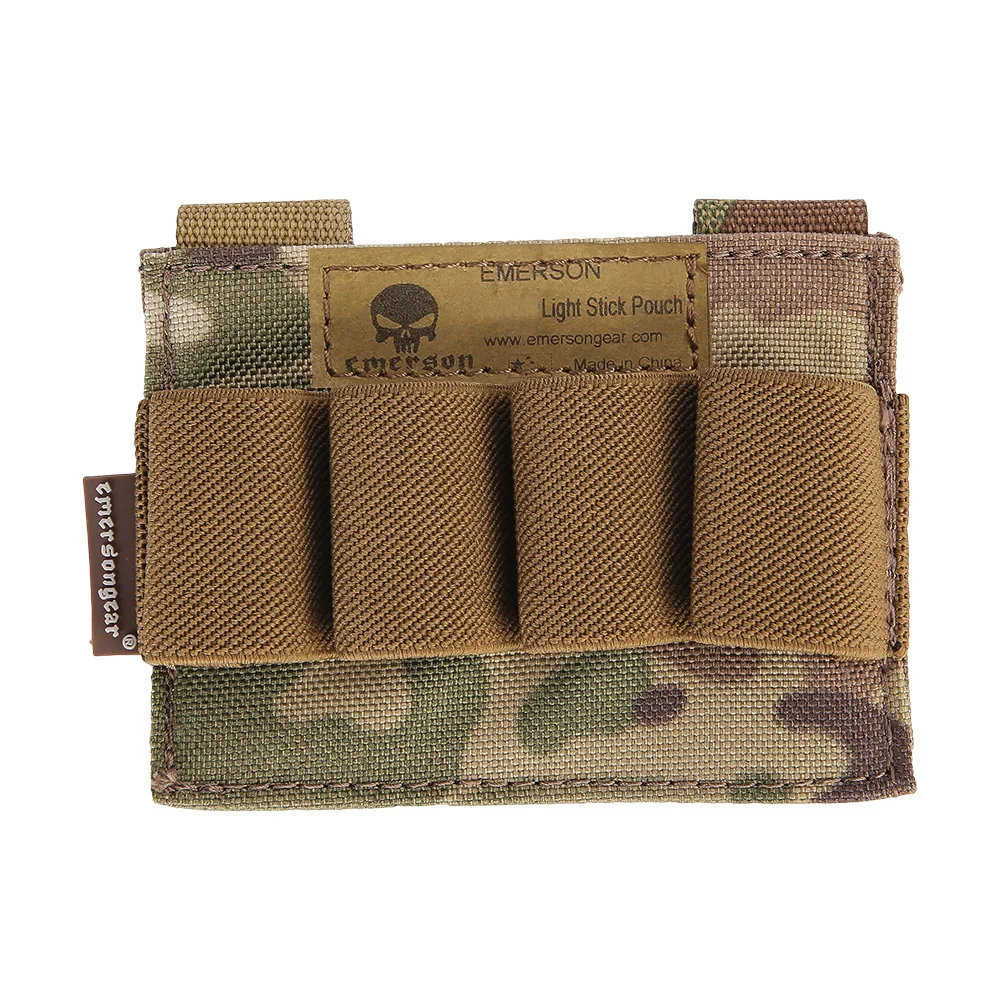 Bolsa táctica Emersongear para barra luminosa con velcro y gancho - imagen 2