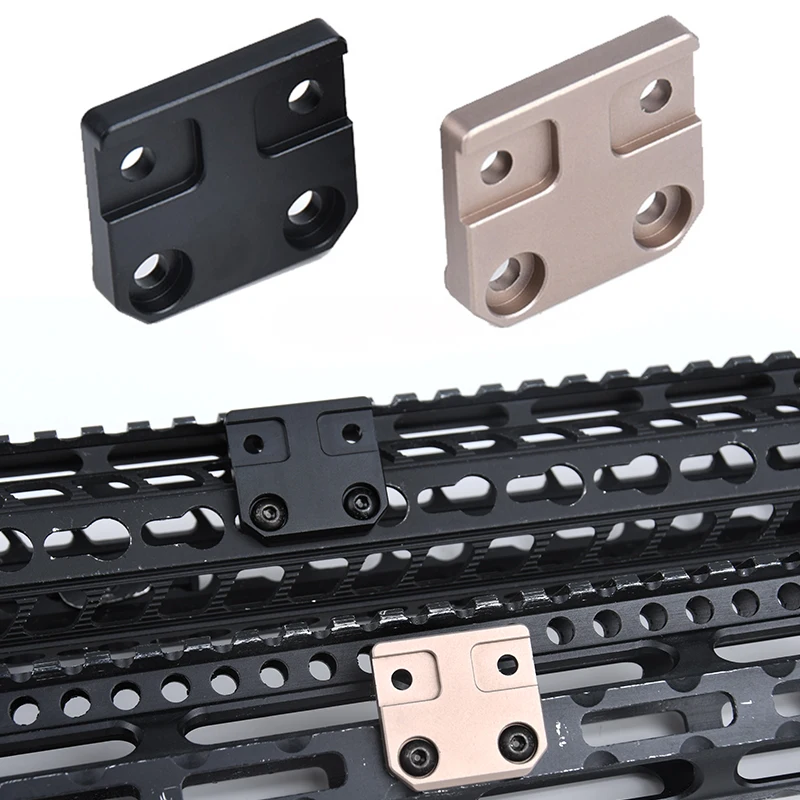Montura táctica linterna M300 M600 – Soporte MLOK Picatinny base CNC