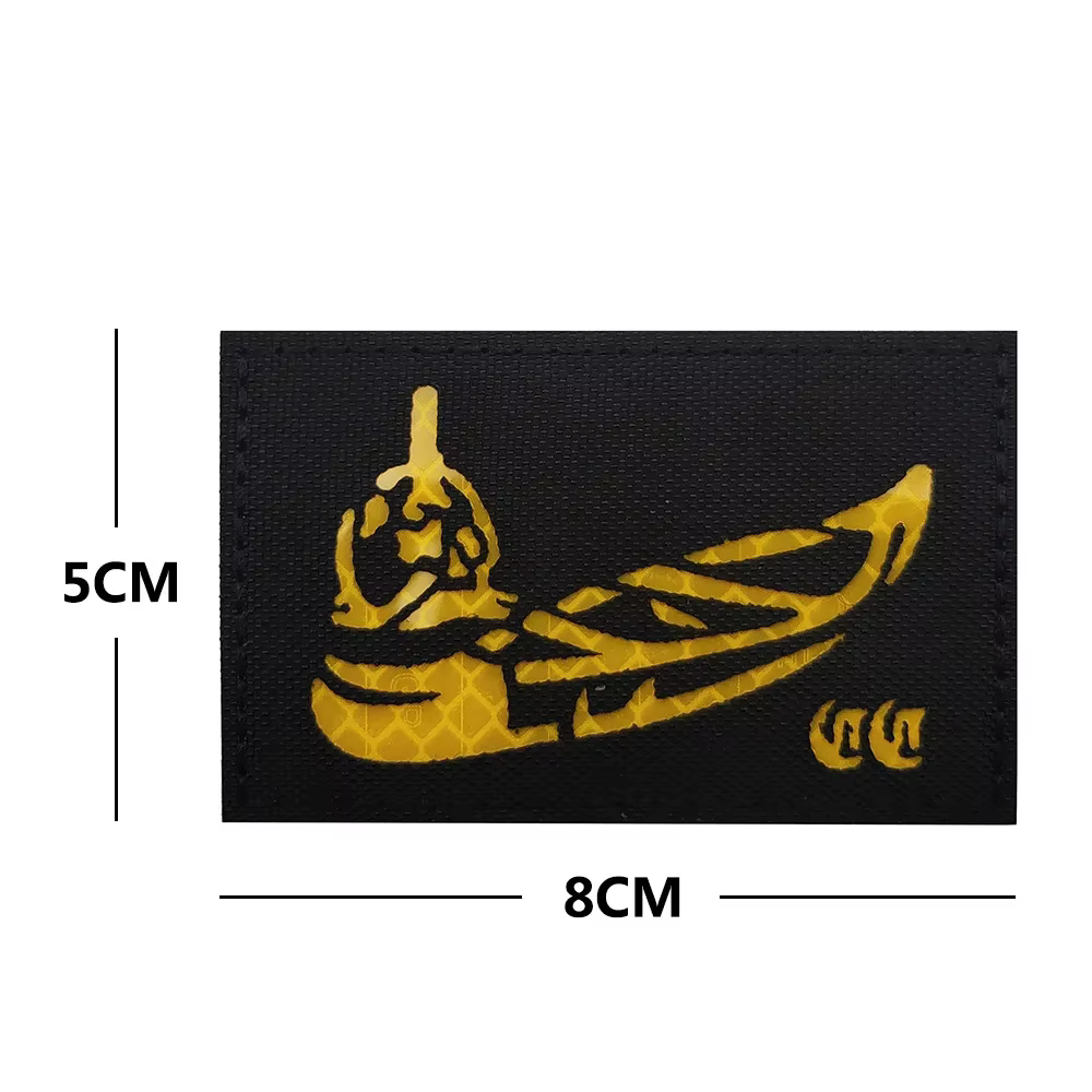 Parche MOLLE bordado para mochila táctica – insignia moral de campaña - imagen 3