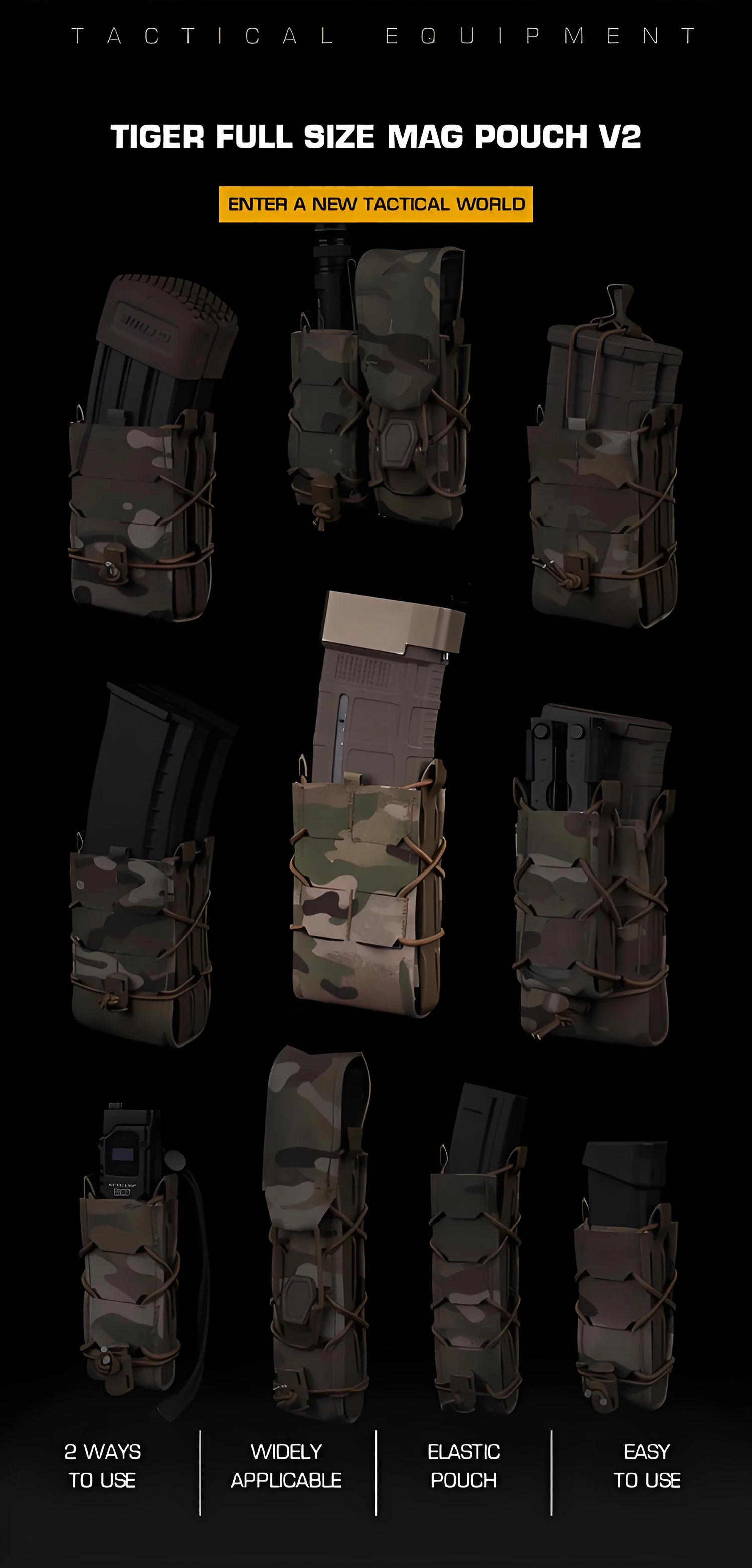 Bolsa táctica V2 Single Mag