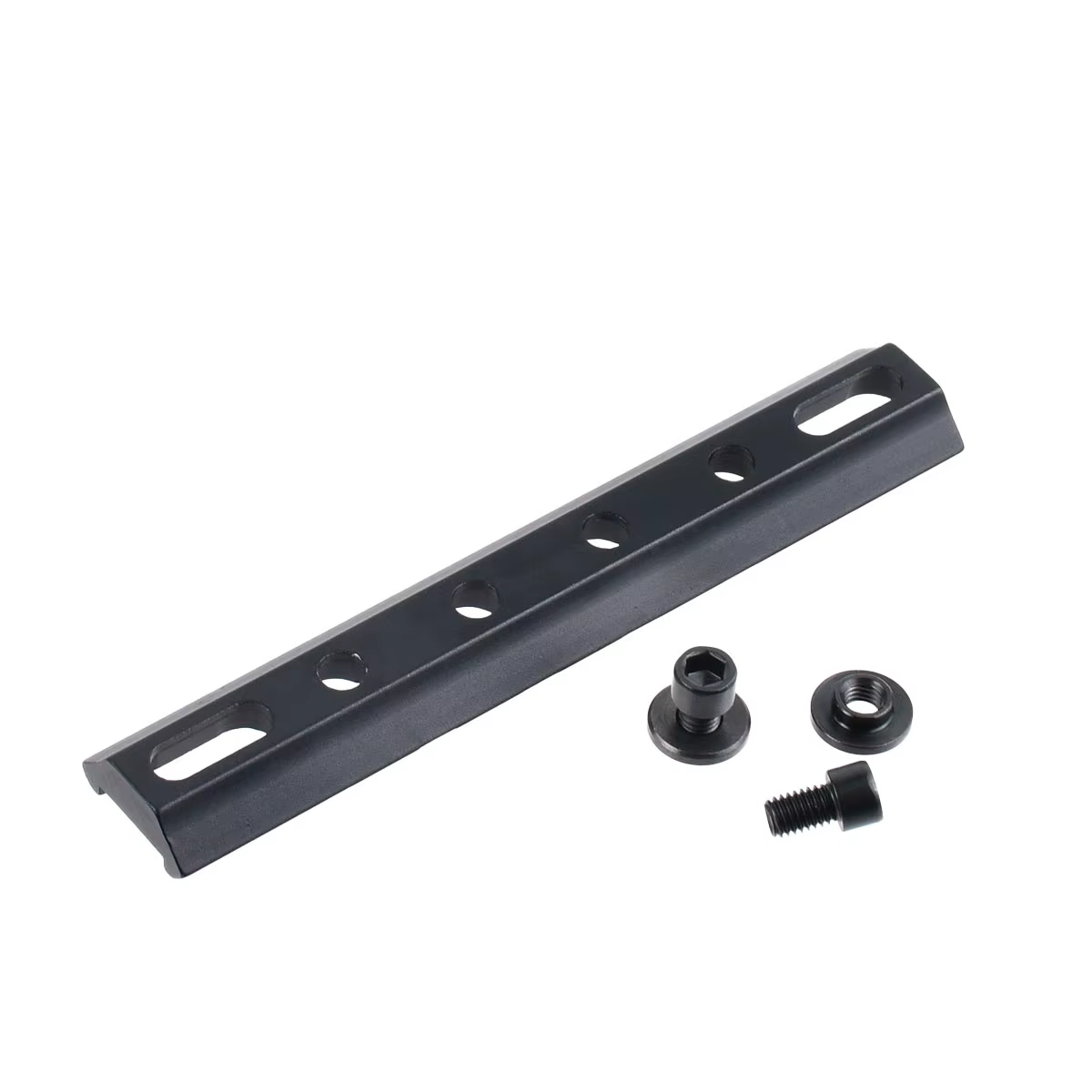 Soporte rail Picatinny M-LOK para linterna táctica aluminio - imagen 5