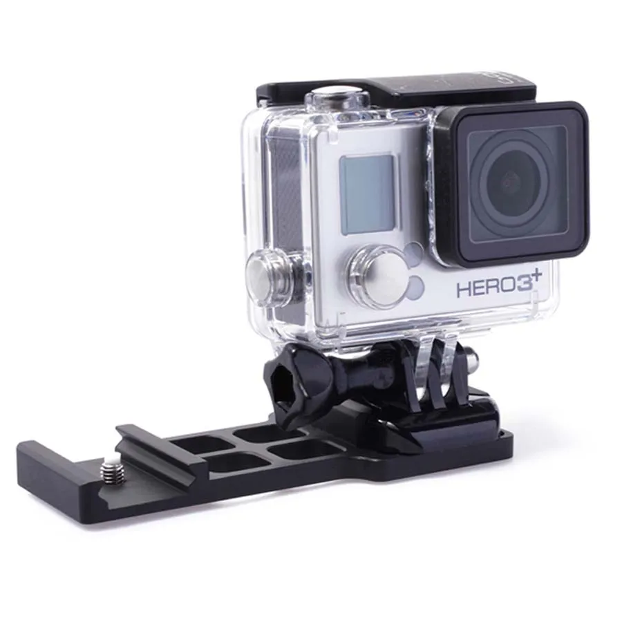 Soporte táctico Airsoft para iPhone y GoPro con riel Picatinny - imagen 4