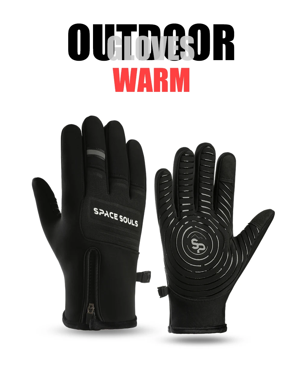 Guantes de invierno unisex con pantalla táctil