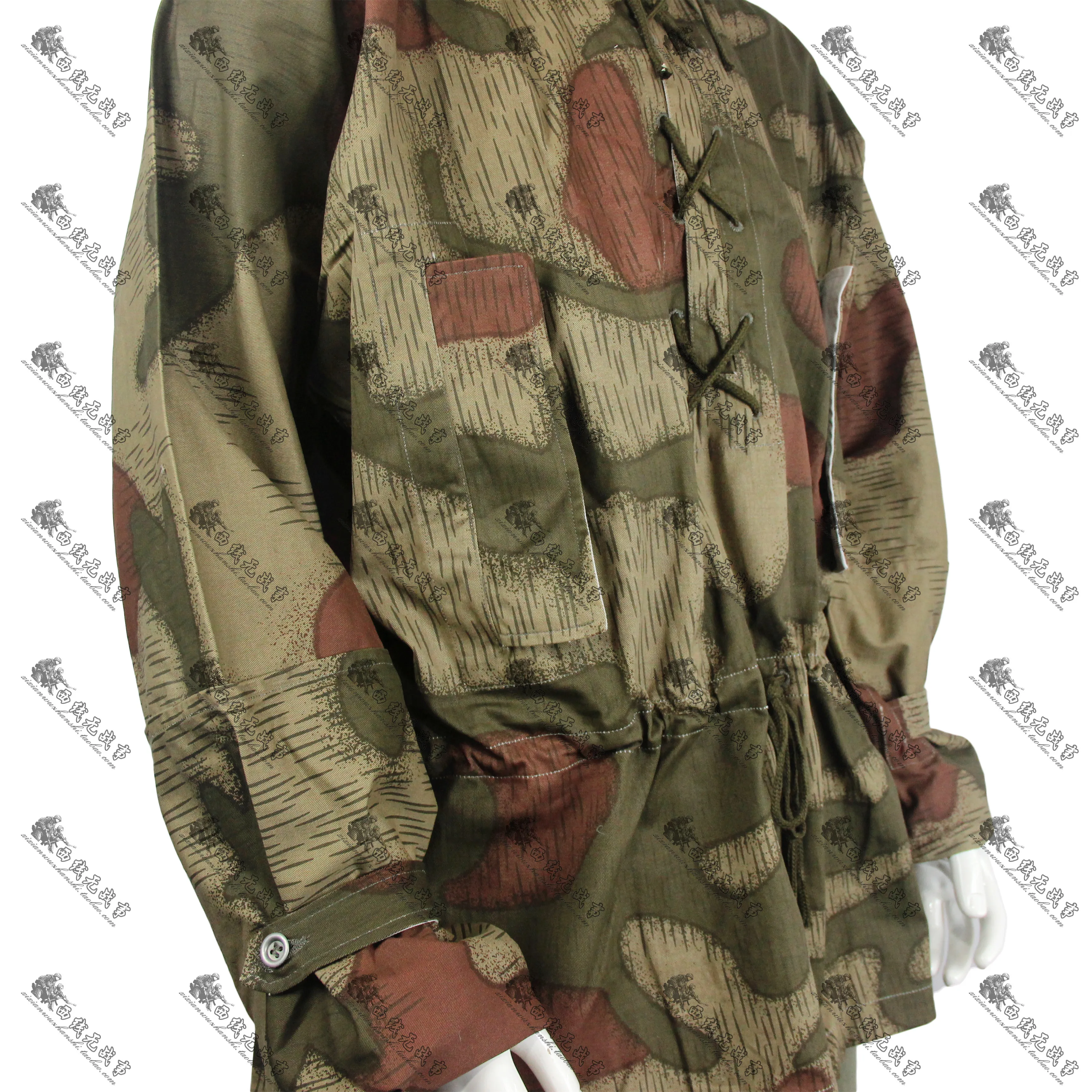 Sudadera con capucha de camuflaje té alemán coser o planchar - imagen 4