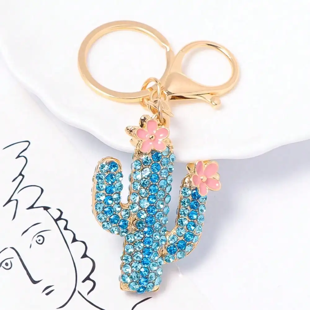 Llavero cactus con flor pequeña – original de planta - imagen 3