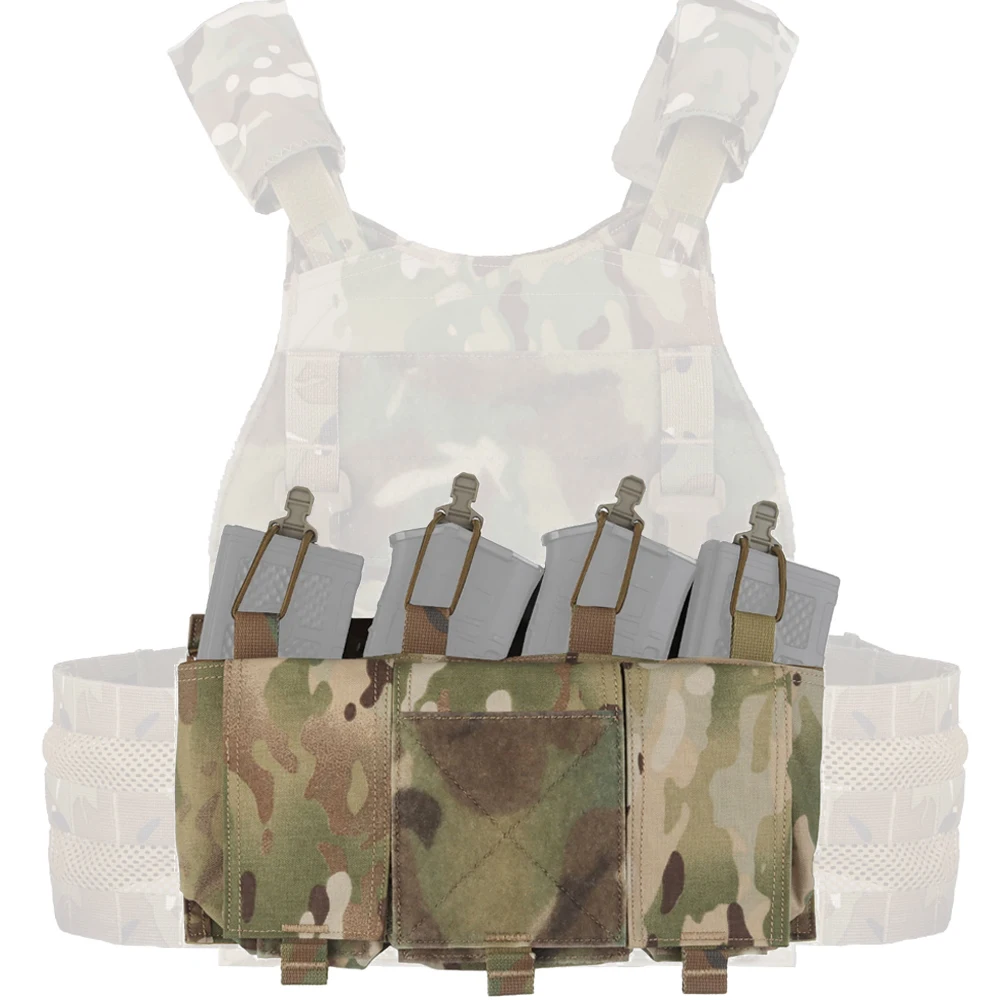 Portamagazines táctico MOLLE para fusil AR15 - imagen 2