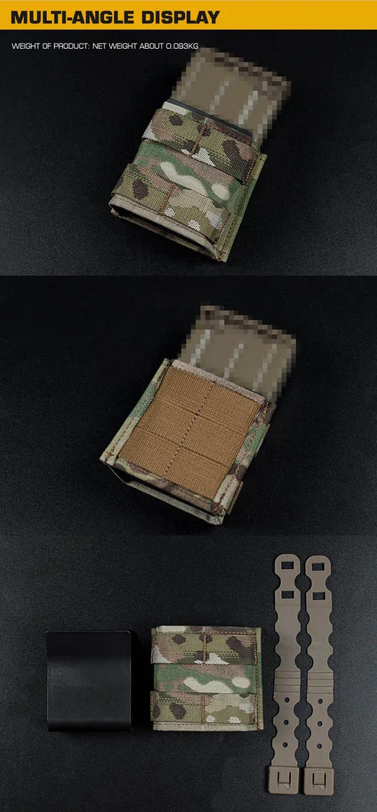 Magazine pouch detail close-up