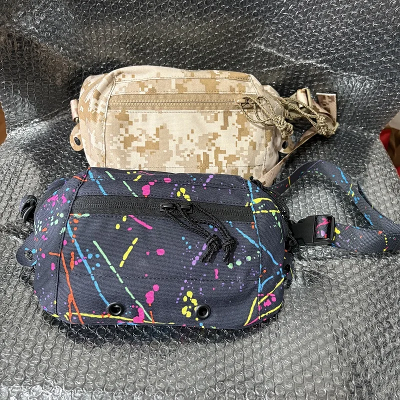 Riñonera táctica ajustable de cintura estilo SS bolsa compacta - imagen 5