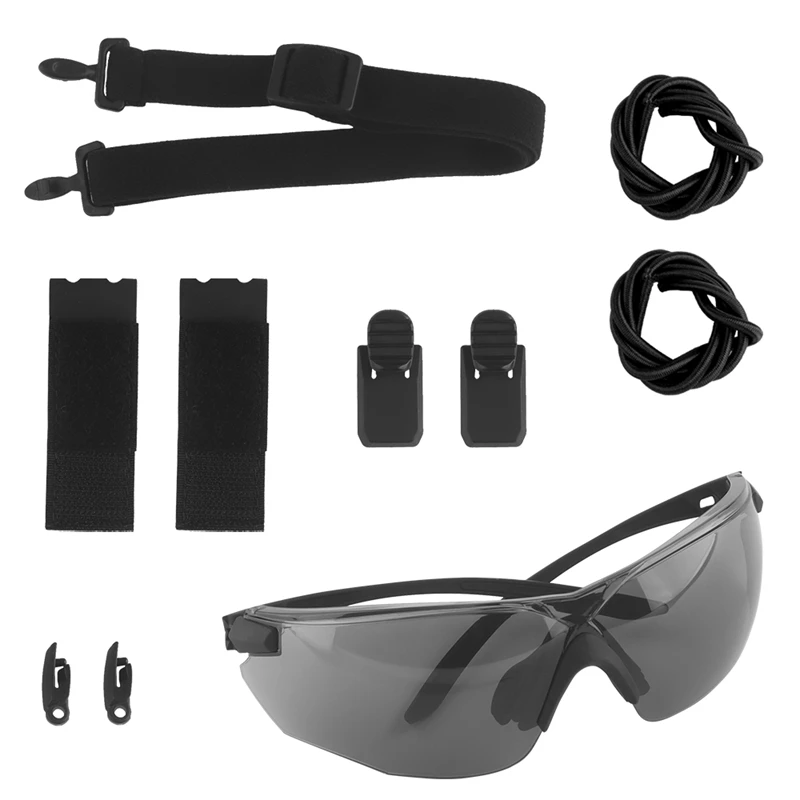 Gafas tácticas con correa y lentes intercambiables para aire libre - imagen 2