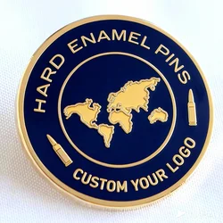 Pin de solapa metálico esmaltado duro personalizado diseño anime
