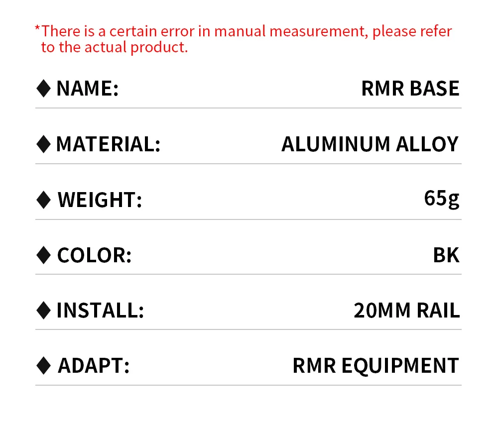 Detalle de la montura para configuración táctica