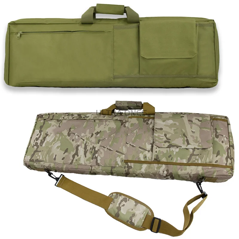 Funda táctica para rifle con correa de hombro y acolchado extraíble