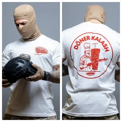 Döner Kalash Camiseta deportiva algodón transpirable