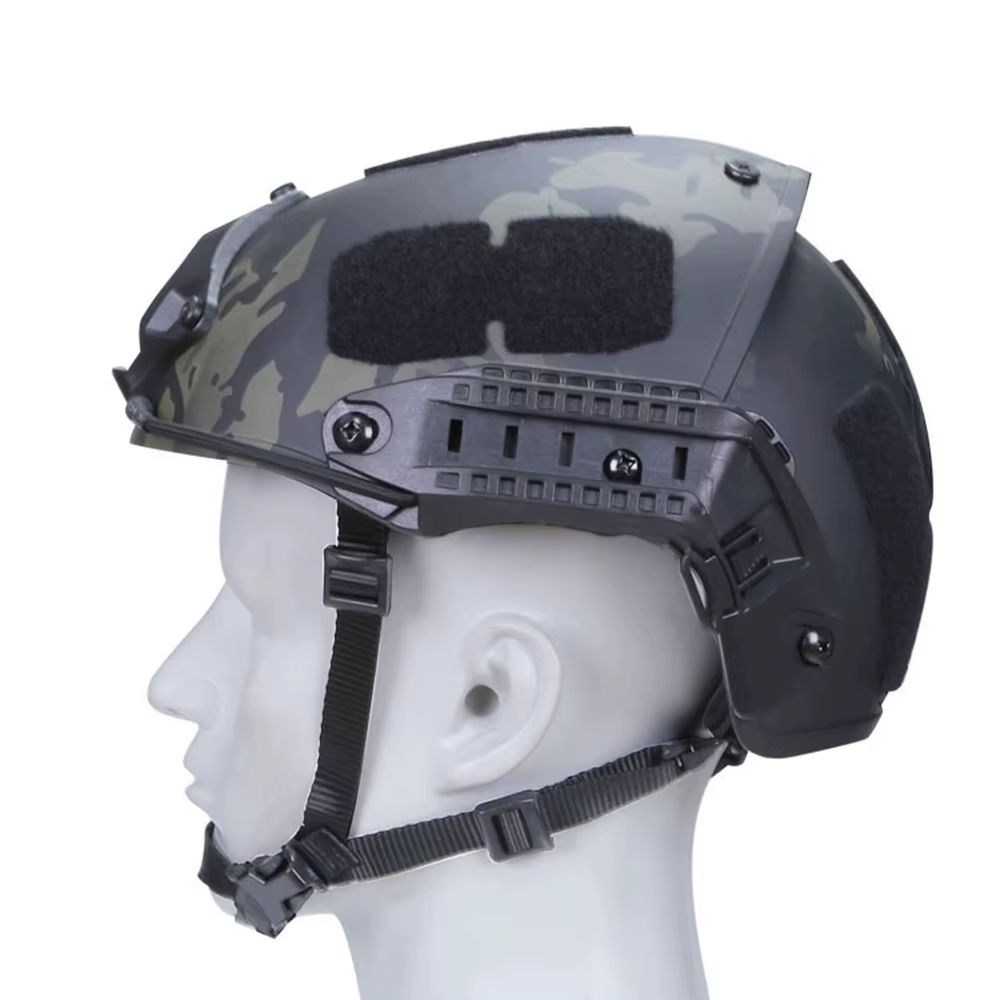 Casco táctico Fuerza Aérea entrenamiento tiro airsoft camuflaje - imagen 3