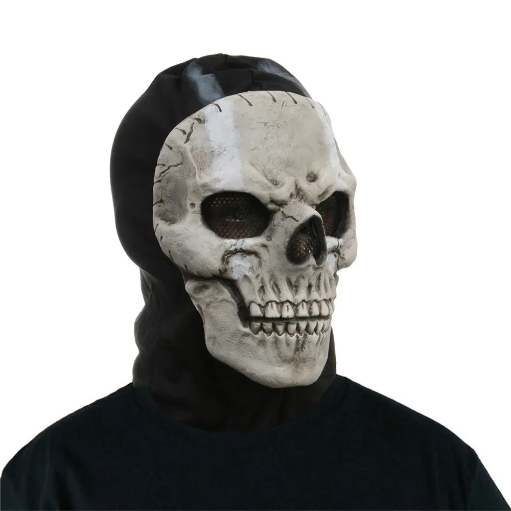 Máscara de látex para recreación de Halloween