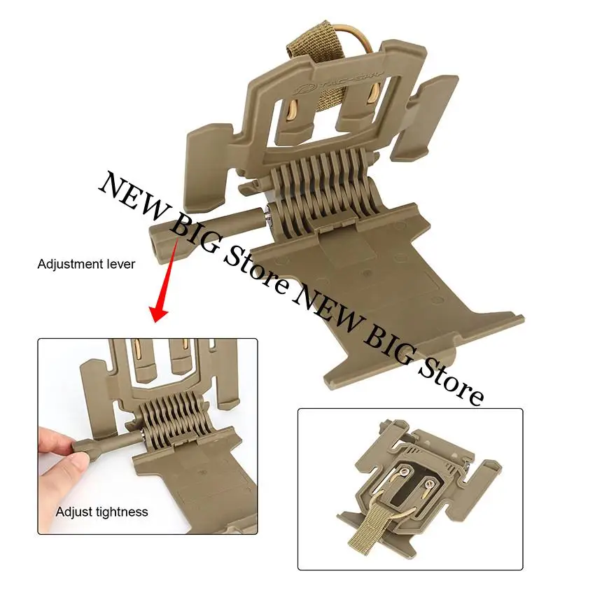 Soporte táctico para teléfono plegable con sujeción al pecho - imagen 2
