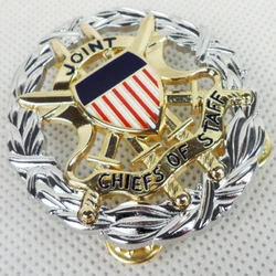 Pin de identificación metálico escudo espada Jefes Conjuntos EE. UU.