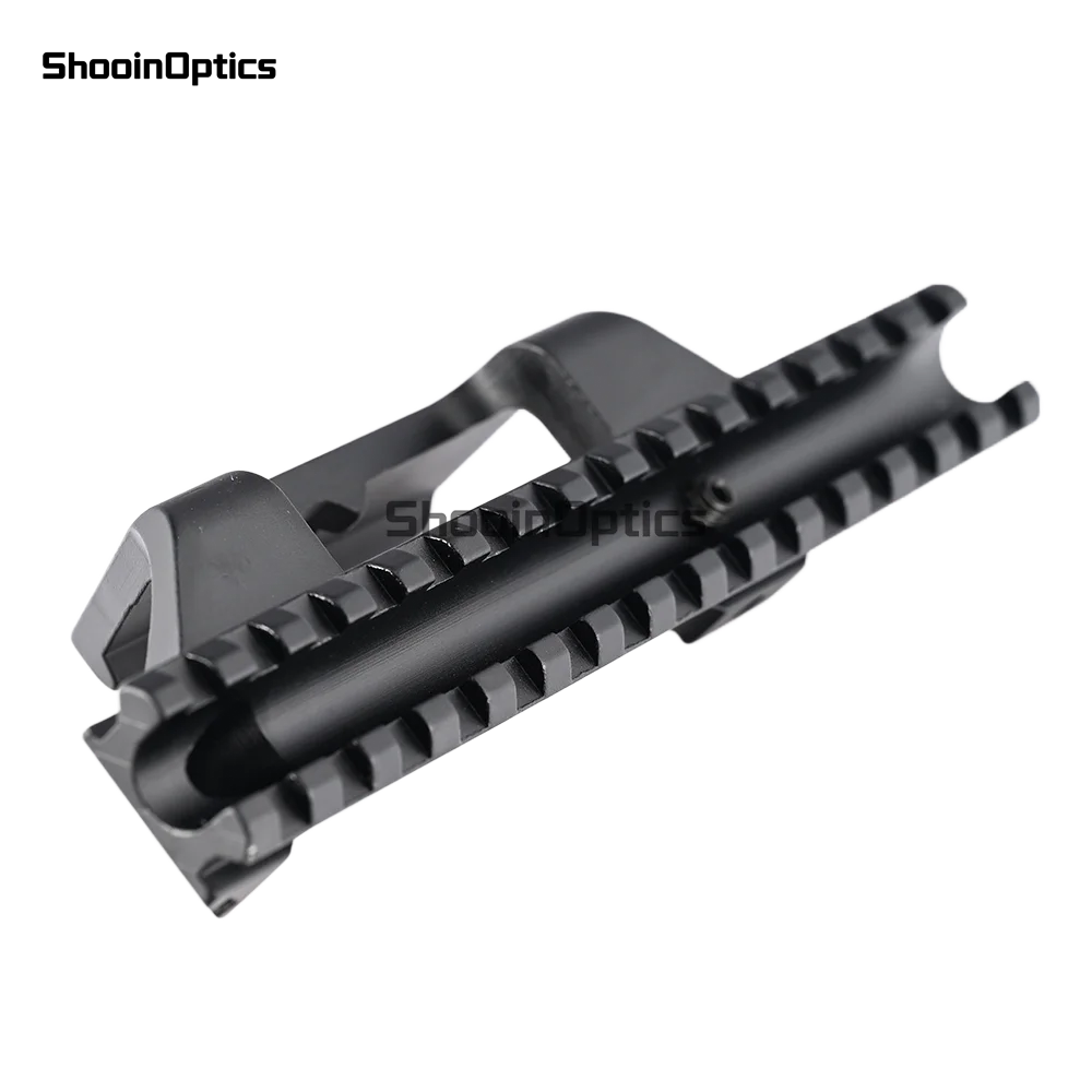 Riel Picatinny lateral aluminio Shooin Optics – Soporte táctico rifle - imagen 5