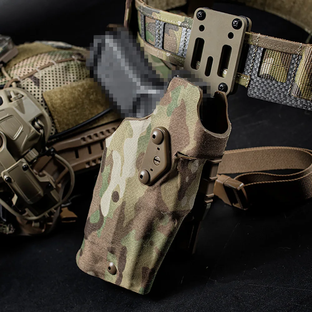 Funda Glock 17 ALS táctica de liberación rápida resistente de protección - imagen 3