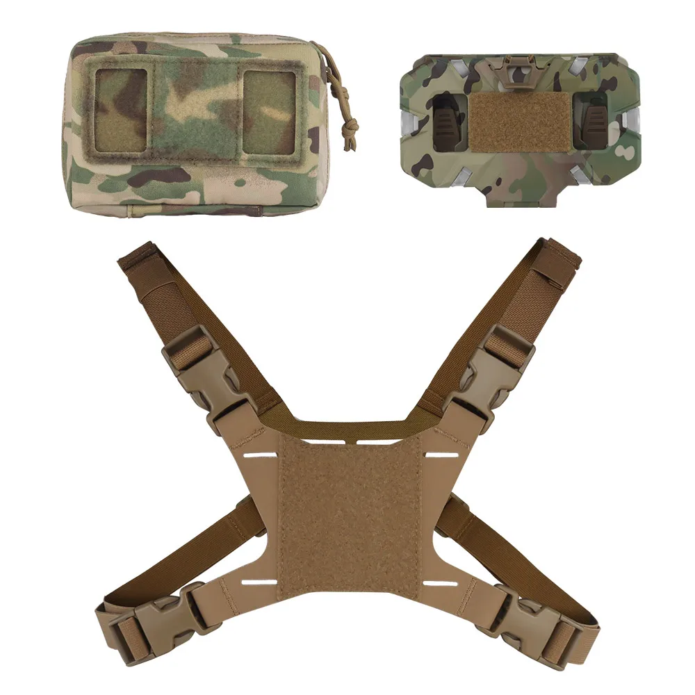 Bolsa MOLLE pectoral – Organizador smartphone táctico - imagen 4