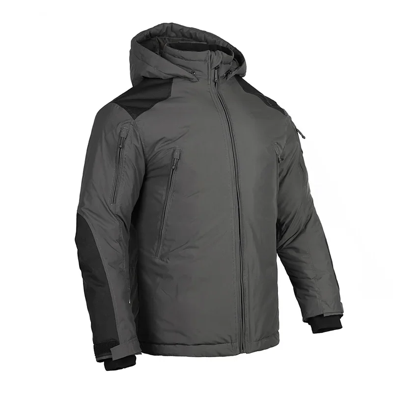 Emersongear Chaqueta Polar Táctica Acolgada Azul Algodón Fibra Hueca - imagen 3