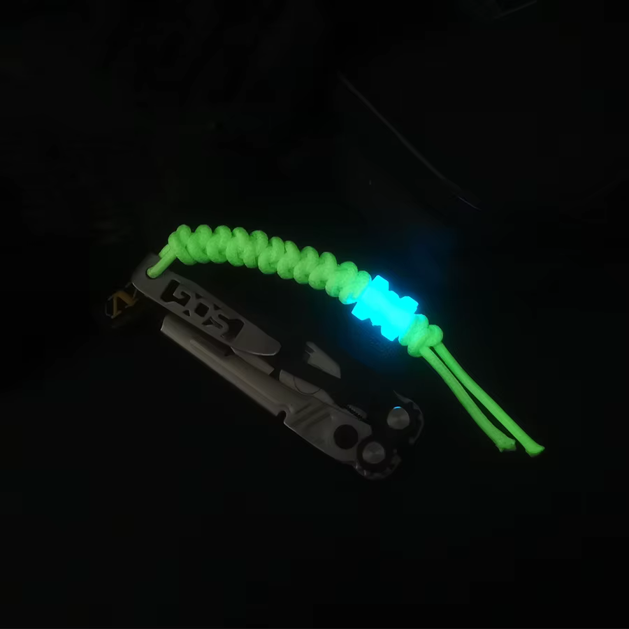 Tirador de cremallera táctico luminiscente para mochila MOLLE - imagen 3