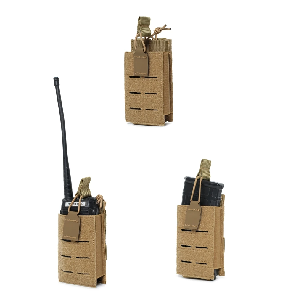 Porta cargador MOLLE abierto para rifle M4 M16 AR-15 5,56 mm - imagen 2
