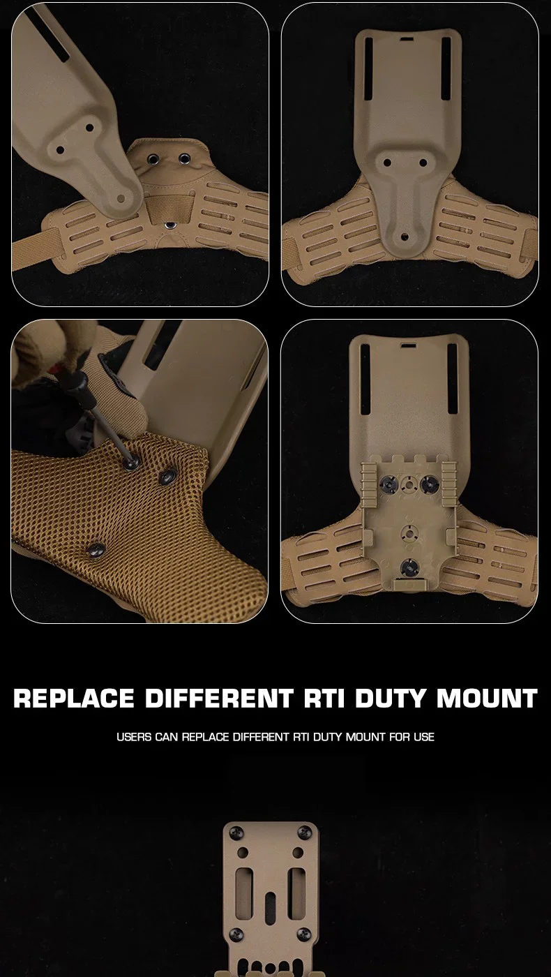 Variantes de color del accesorio ARC RTI DUTY