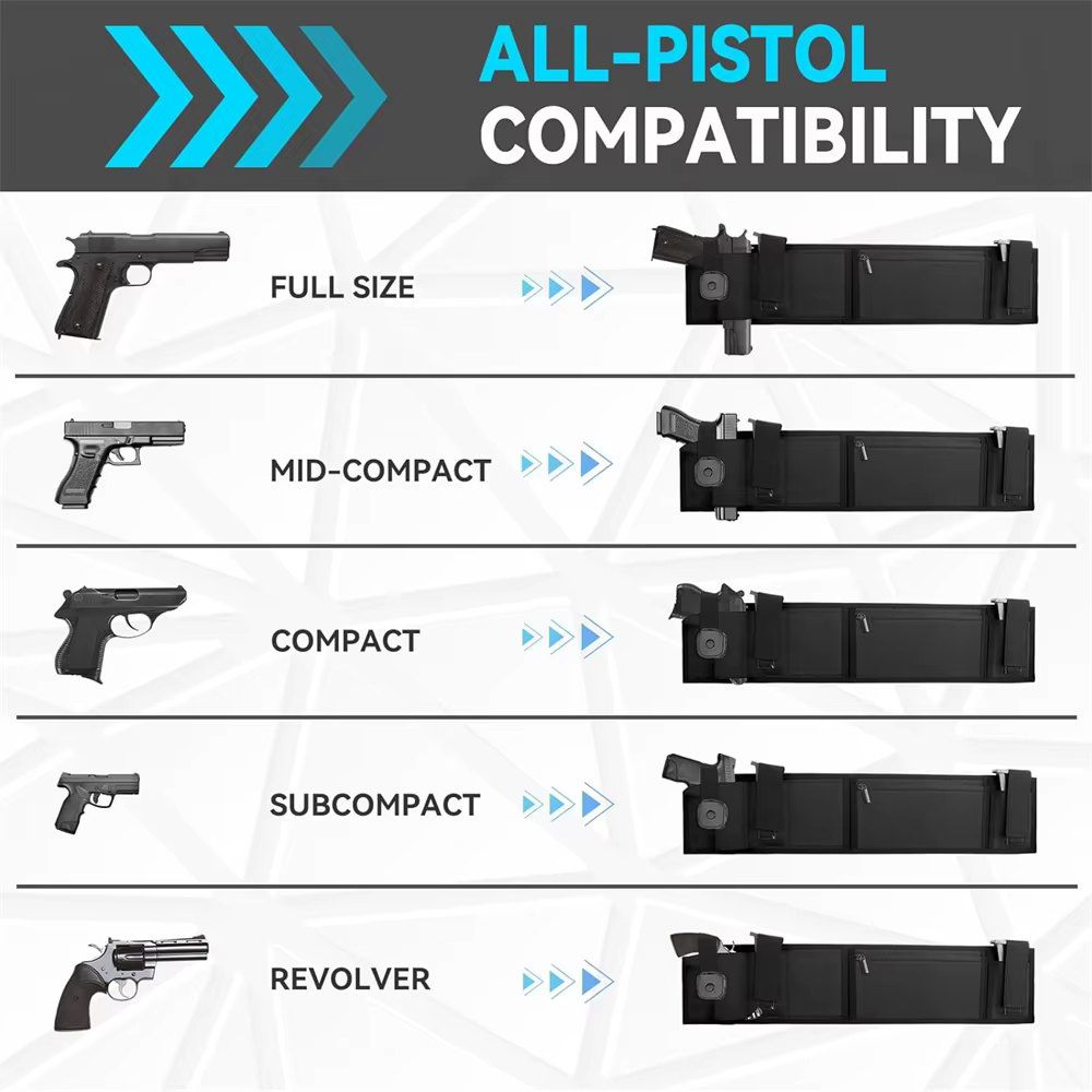 Funda táctica oculta para cinturón airsoft bajo perfil - imagen 3