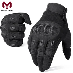 Guantes tácticos hombre con pantalla táctil y palma antideslizante exterior