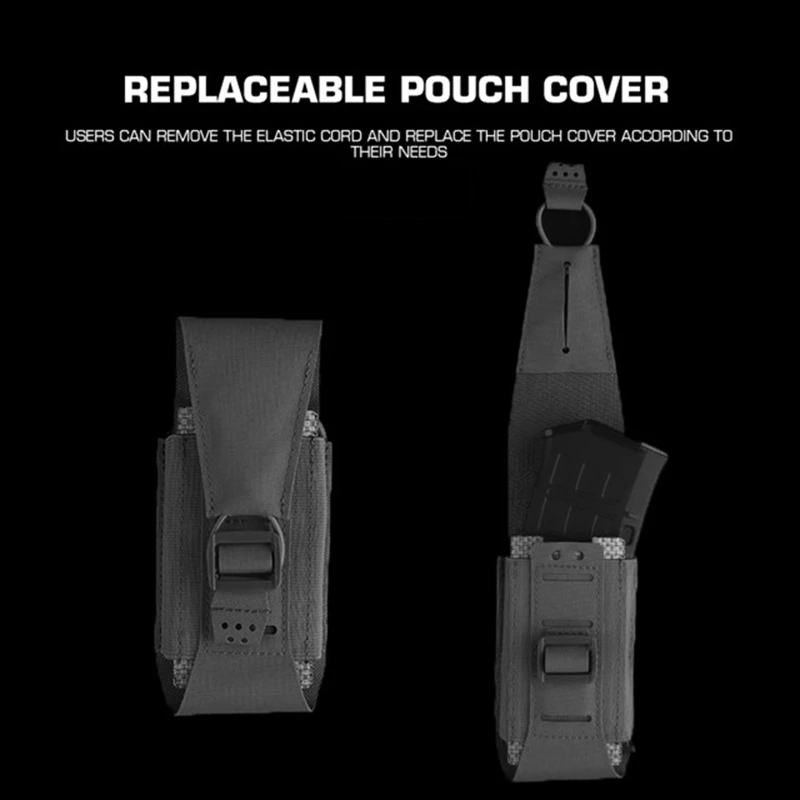 Funda táctica cargador MOLLE abierta para M4/M16 AR-15 - imagen 5