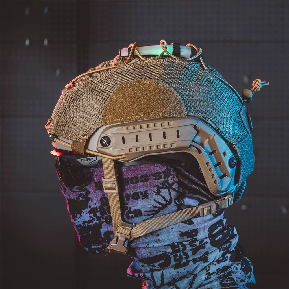 Funda casco táctico MOLLE para Airsoft y paintball - imagen 5