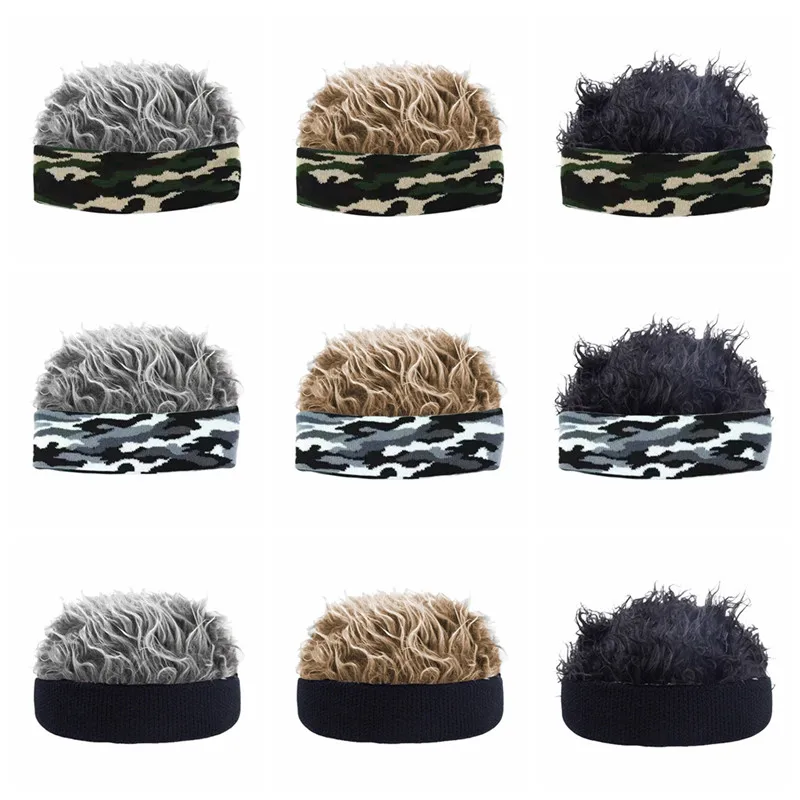 Gorra de peluca ajustable con visera, estilo retro urbano hombre - imagen 3
