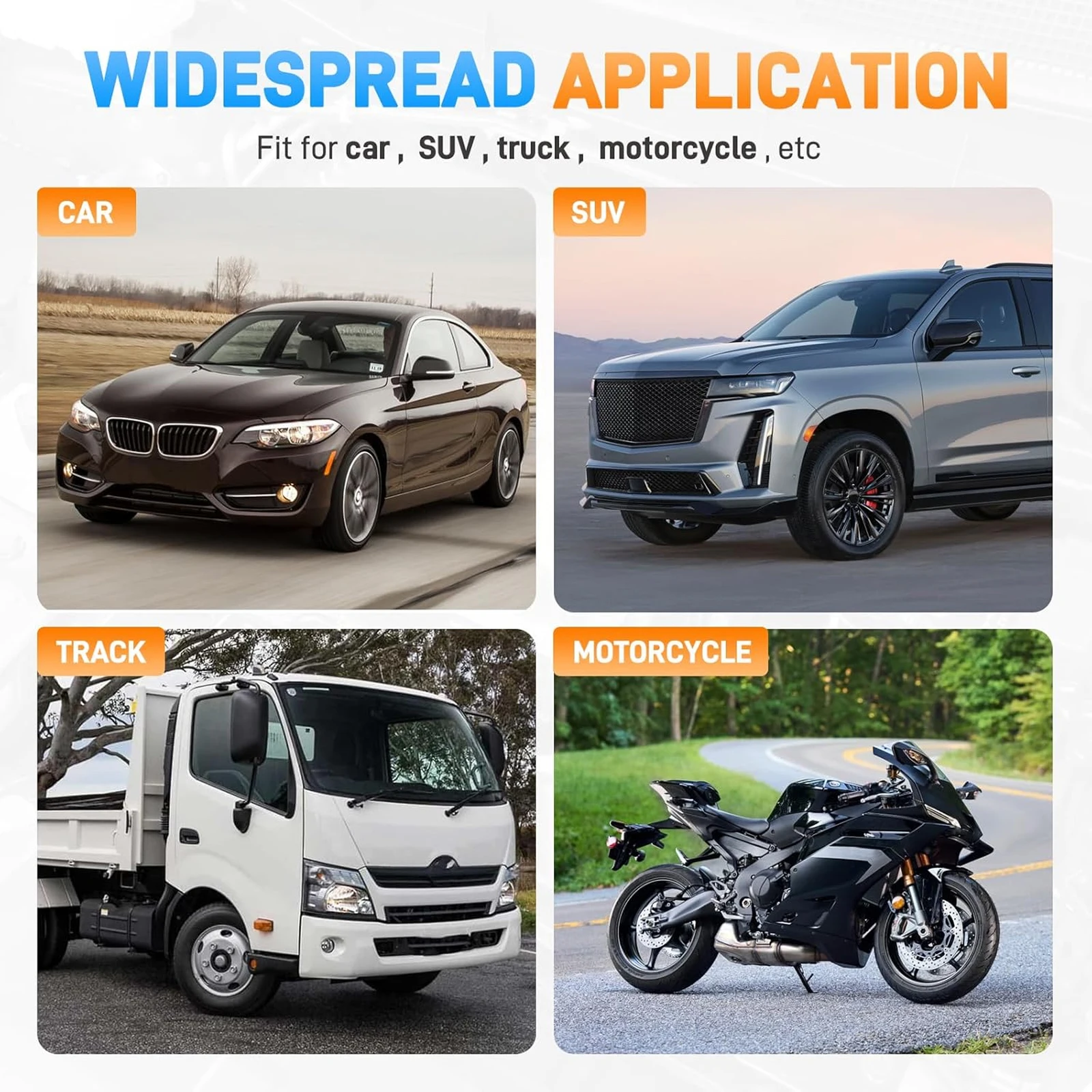 Arrancador de coches portátil con adaptador batería para Makita/DeWalt - imagen 5