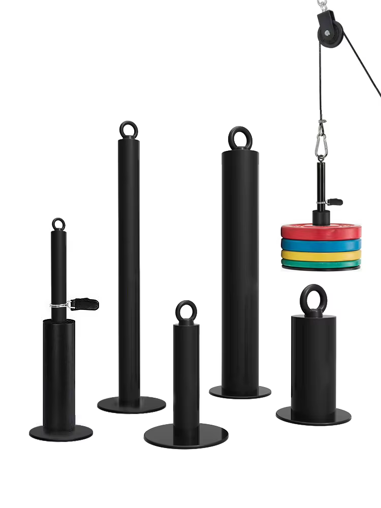 Accesorio de poleas con pin para carga fitness