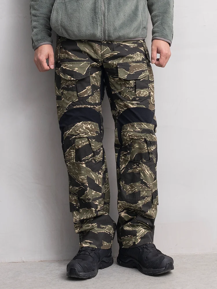 Pantalones tácticos Tabby de combate al aire libre con bolsillos - imagen 3