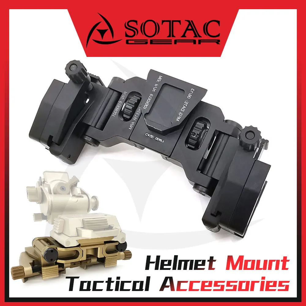 Montura NVG SOTAC doble puente – Para casco PVS-14 L4G24