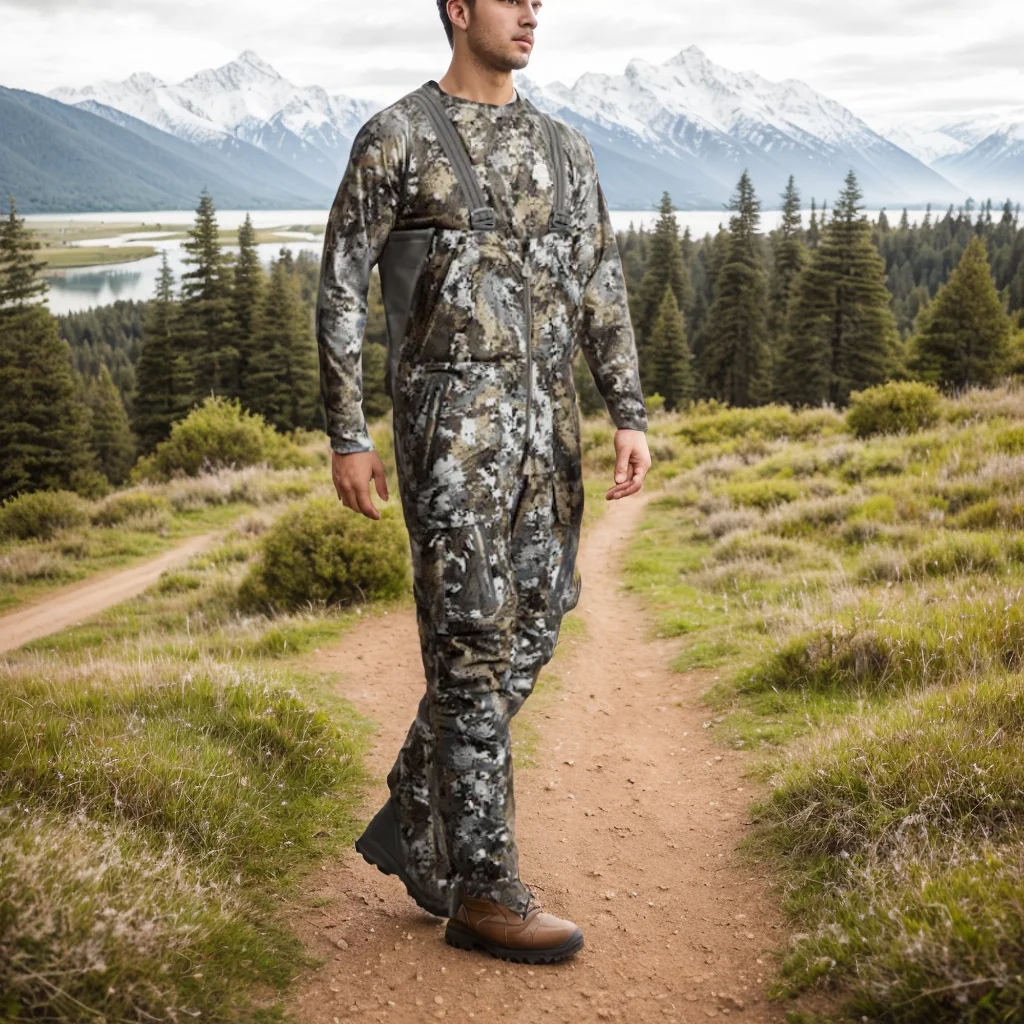 Monos camuflaje de invierno para caza hombre - imagen 5