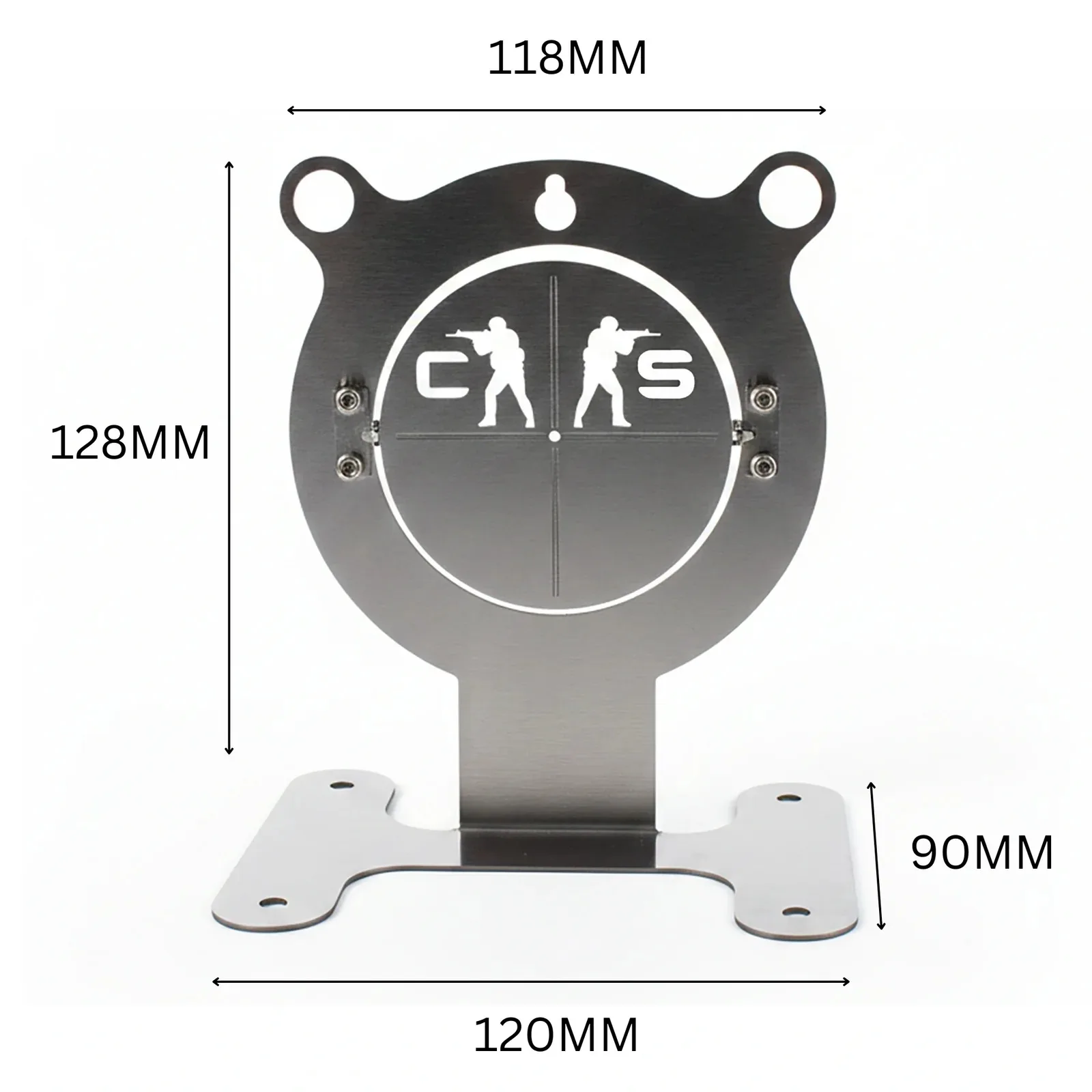 Lailaps Blaster 40MAX – Objetivo de tiro inox con reinicio automático