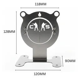 Lailaps Blaster 40MAX – Objetivo de tiro inox con reinicio automático